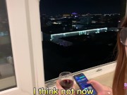 Оттрахал свою девушку и смачно кончил ей на лицо. С разговорами. 2/16