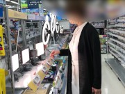 『個人撮影』巨乳熟女にピタッと白ワンピでノーブラ散歩＆お買い物♡ポッチが。 japanese/hentai/asian/milf/step mom/big tits/日本人/熟女/巨乳/素人/潮吹き 5/16