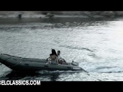 Anal tentation with a gorgeous brunette in sexy stockings 2/16