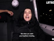 Phat Ass Chick Alina Lamour Rides Hard Cock In Backseat Of Bus - LETSDOEIT 2/16