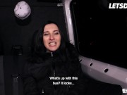 Phat Ass Chick Alina Lamour Rides Hard Cock In Backseat Of Bus - LETSDOEIT 3/16