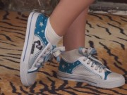 Casting and first time masturbation at defloration for Maria 9/16