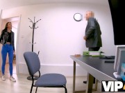 VIP4K. Porn actress is humped by the pushy creditor in his office 1/16
