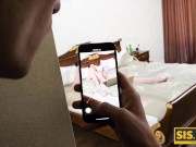 SISPORN. Experienced man sneaks into his stepsister's room and pussy 2/16