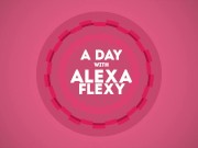 POV threesome sex with horny Alexa Flexy 16/16