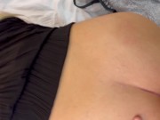 Stepmom caught stepson jerking off and help him cum 14/16