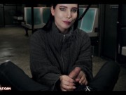 Beautiful stranger sucked me in train - MollyRedWolf 6/16