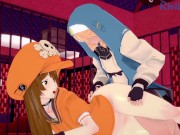 May and Bridget have intense sex in a secret room. - GUILTY GEAR -STRIVE- Hentai 7/16