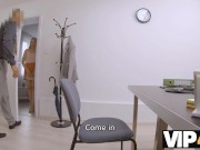 VIP4K. MILF takes clothes off to have snatch scored and pockets filled 1/16