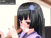 淫語ボイスアニメ　実はド淫乱な淑女がたっぷりフェラ、アナルにおねだり　ASMR 3/16