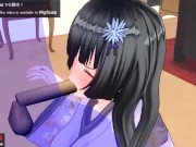 淫語ボイスアニメ　実はド淫乱な淑女がたっぷりフェラ、アナルにおねだり　ASMR 6/16