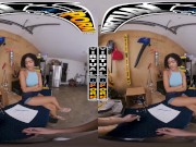 VIRTUAL PORN - Perfect Latin Teen Begs You (Her Stepdaddy) For Help #VR 2/16