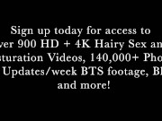 Hot MILF Rims Super Hairy Asshole 15/16