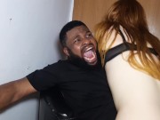 White Diamond Receives Krissyjoh's Big Black Cock (BBC) From Behind 13/16