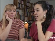 Ersties: Amateur Lesbian Babes Play With the Magic Wand 15/16