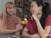 Ersties: Amateur Lesbian Babes Play With the Magic Wand 2/16