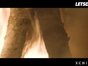 Curly Chick Luna Corazon Enjoys Luxury Sex With BWC Lover - LETSDOEIT 2/16