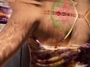 Nudist teen enjoy nude swimming and being horny 1/16