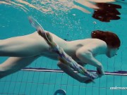 Nudist teen enjoy nude swimming and being horny 14/16