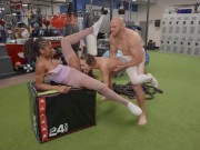 Reality Kings - Kayley Gunner & Kenzie Anne Take Off Each Other's Lingerie & Call Ricky For A 3some 1/16