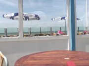 Net69 - Busty Waitress Got Fucked By The Stranger 1/16