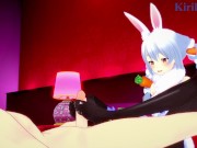 Usada Pekora and I have intense sex at a love hotel. - Hololive VTuber Hentai 2/16