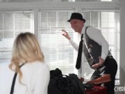 Natural Big Boobs Hottie Blake Blossom Plays With A Big Cock After Getting Kinky Counting Cash 1/16