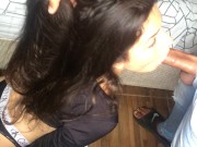 Wet blowjob until cum come in my mouth 11/16