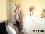 MATURE4K. Granny has twat penetrated by handsome boss stepson 3/16