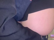 Сучка не хотела идти домой, поэтому я трахнул ее в торговом центре. С разговорами и сюжетом 13/16