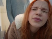 OMG I got Stuck in the Fucking Fridge and my Stepbrother Fucked me in my Pussy and Cum inside! 7/16