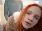 OMG I got Stuck in the Fucking Fridge and my Stepbrother Fucked me in my Pussy and Cum inside! 8/16