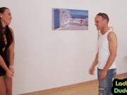 Femdom babes in 3some guy pegging 3/16