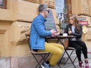 Slender Babe Tiffany Tatum Gets Her Dripping Wet Pussy Slammed By A Complete Stranger 2/16