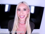 Gorgeous Blonde Sucks Cock and Gets Fucked 4/16