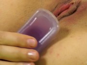 Teen Gapes That Ass! Cute Coed Cassandra Does Amazing Anal Solo! 11/16