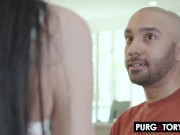 PURGATORYX Smoking hot MILF Jamie Michelle fucks her stepdaughters boyfriend 2/16