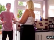 AGEDLOVE Horny mature lady and her fit lover trying poses 11/16