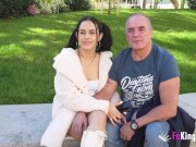 Young lusty Latina bangs her 55yo driving instructor in an unforgettable porno 13/16