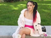 Young lusty Latina bangs her 55yo driving instructor in an unforgettable porno 8/16