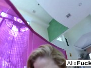 Blonde hotties Alix & Cherie get it on 9/16