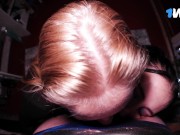 Double Cock Worship by two Bookmaker Girls - Threesome Blowjob - Cumshot Threesome 9/16