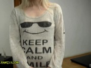 PETITE STEP MOM Nesty Makes Her MONSTER COCK STEP SON Cum Twice 2/16