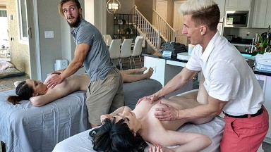 Four Hand Massage - Four Hands Massage Porn Videos & Sex Movies | Redtube.com