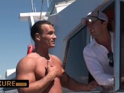 Anal sex on a boat with a gorgeous babe 2/16