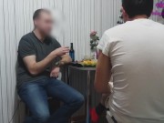 Husband went away, and wife made a gift to a friend for Christmas 3/16