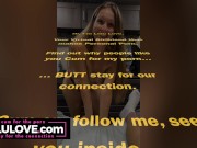 Babe taking you on her Thanksgiving day fun including tour of rental mixed with naughty quick clips & pussy/ass - Lelu Love 1/16