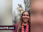 Babe taking you on her Thanksgiving day fun including tour of rental mixed with naughty quick clips & pussy/ass - Lelu Love 12/16