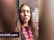 Babe taking you on her Thanksgiving day fun including tour of rental mixed with naughty quick clips & pussy/ass - Lelu Love 13/16