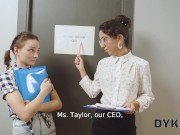 DYKE4K. A Tricky Job with Katty West, Olivia Trunk, Milana Taylor 3/16